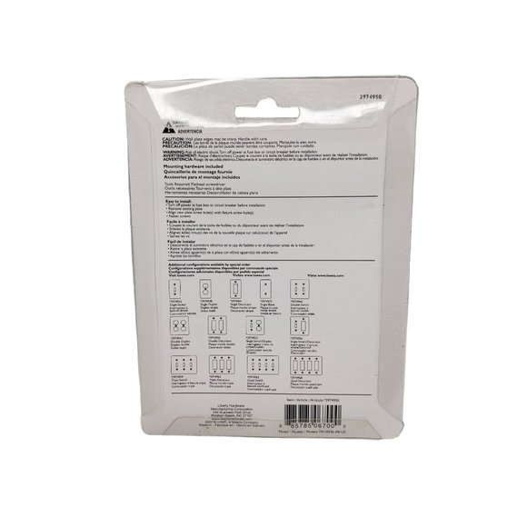 new liberty hardware brainerd double decorator brushed bronzewall switchplate co - Picture 2 of 2